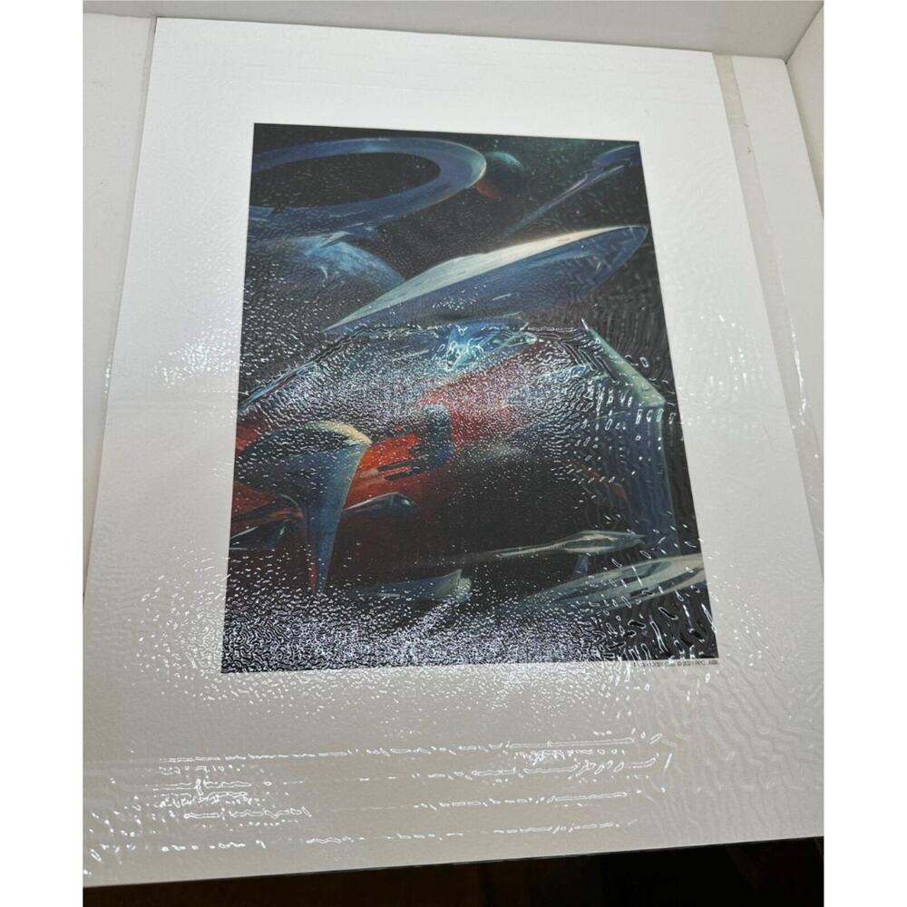 Limited Starfleet 3189 Gircle Art Print Ryan Dening #1627 / 2500 15.75"x12"